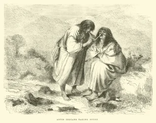 Antis-Indianer schnupfen Tabak